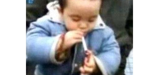 کودک 2ساله کره ای رکورددار جوانترین سیگاری دنیا