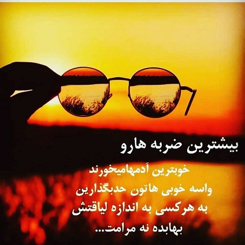 پروفایل خوبی که از حد بگذرد ابله گمان بد برد