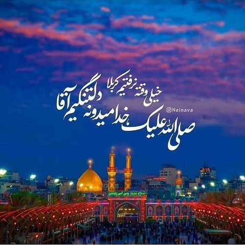 عکس حرم امام حسین برای استوری