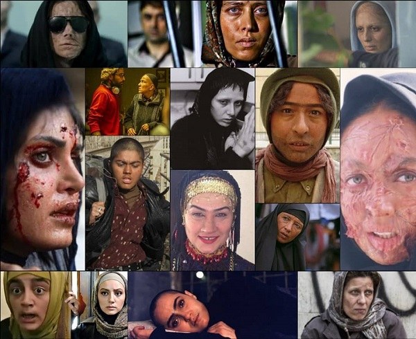 عکس زشت ترین بازیگر زن ایرانی