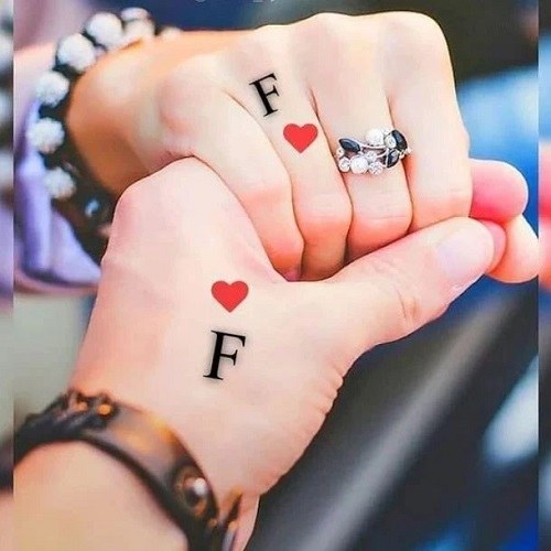 عکس حروف انگلیسی f و f عاشقانه