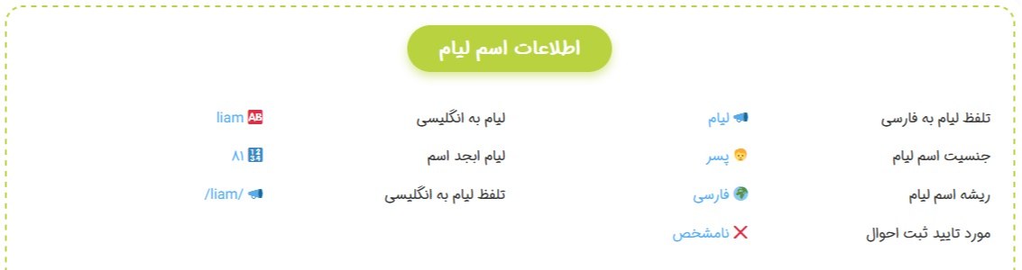 معنی اسم لیام معنی اسم لیام