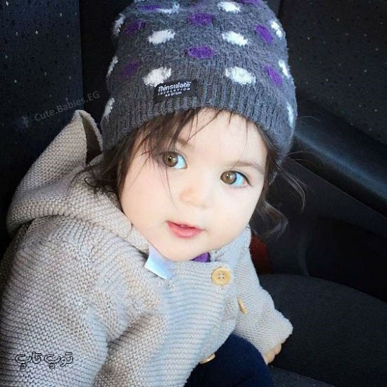 عکس بچه تپل و چشم رنگی