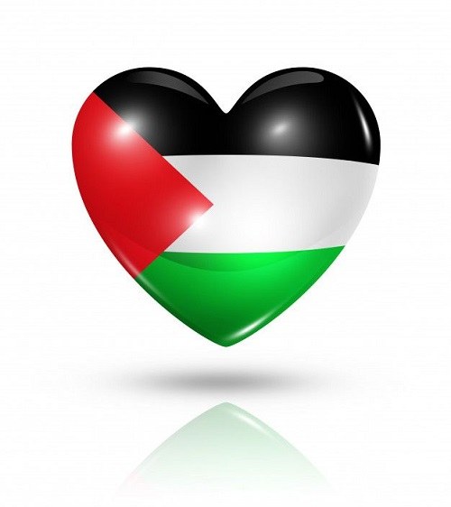 نقاشی پرچم فلسطین