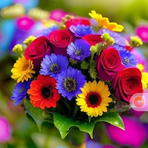 عکس گلهای رنگی و خوشگل