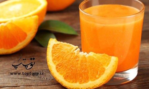 مزایای مصرف آب پرتقال