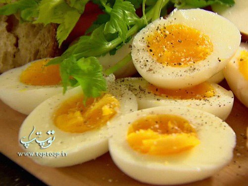 روش های پختن تخم مرغ سالم