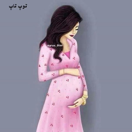 عکس پروفایل فانتزی برای دختران حامله