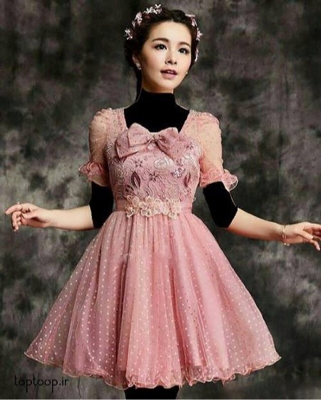 مدل لباس عروسکی 98بلند کره ای