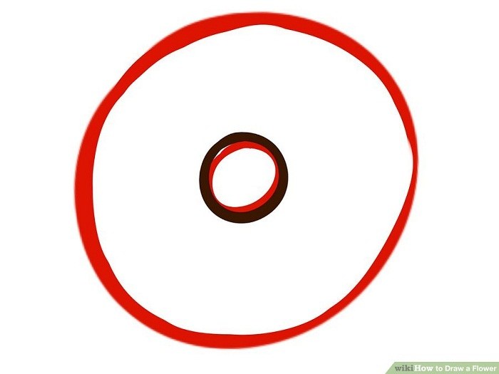 دایره داخلی را رسم کنید
