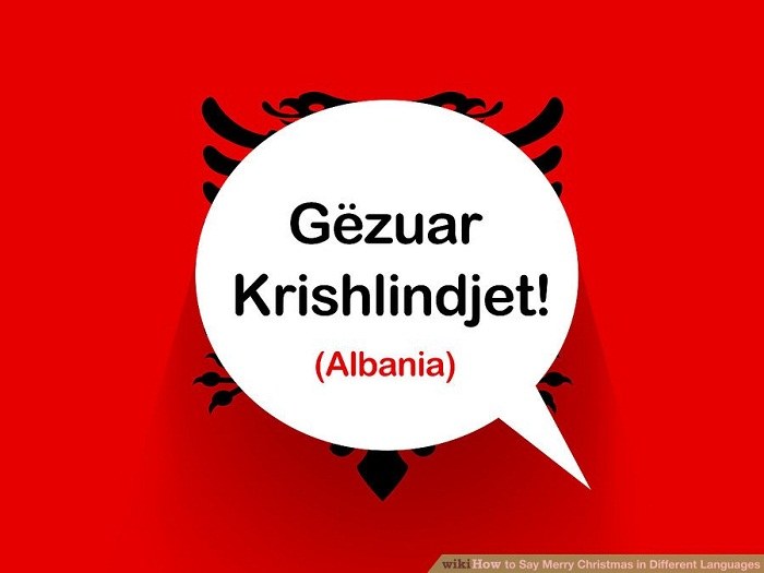 تبریک کریسمس به زبان آلبانیایی