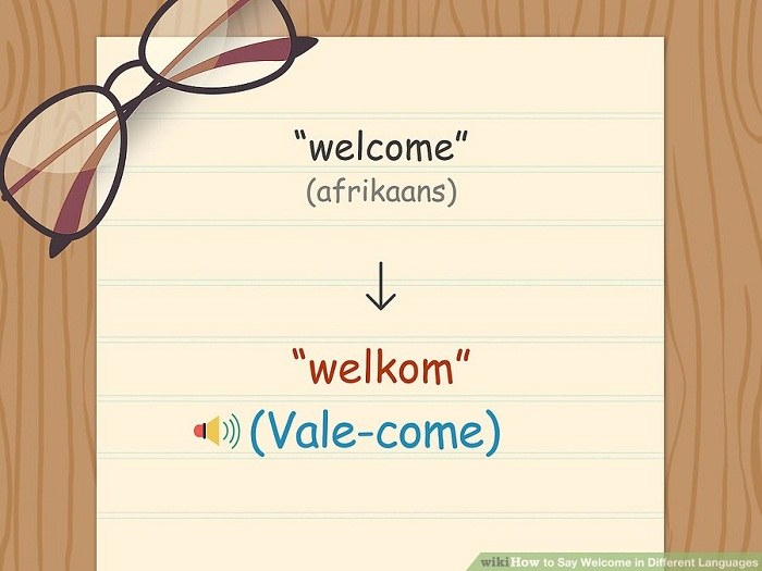 خوش آمدگویی به زبان آفریقایی