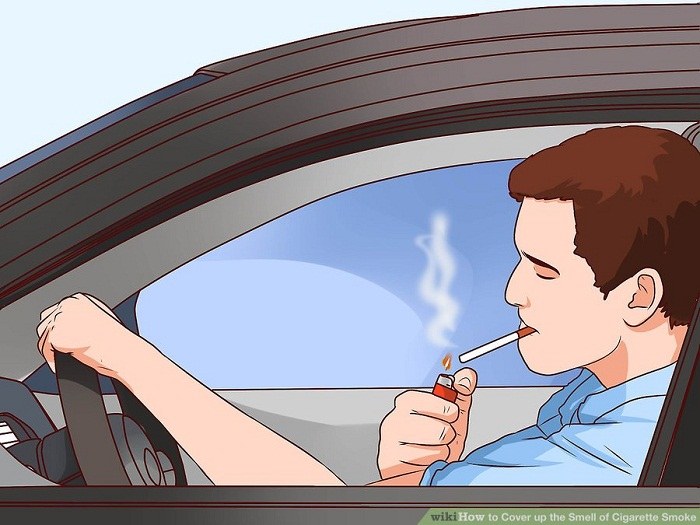 باز کردن پنجره هنگام مصرف سیگار