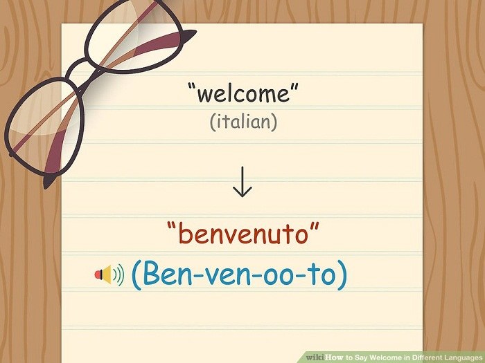 خوش آمدگویی به زبان ایتالیایی