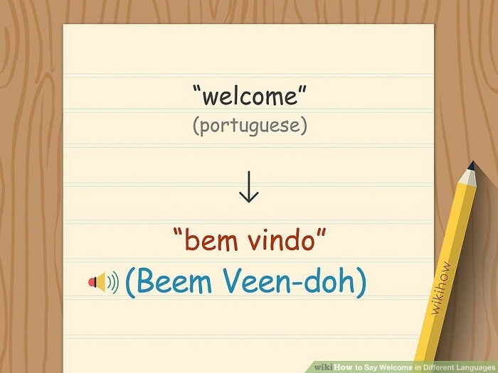 خوش آمدگویی به پرتغالی