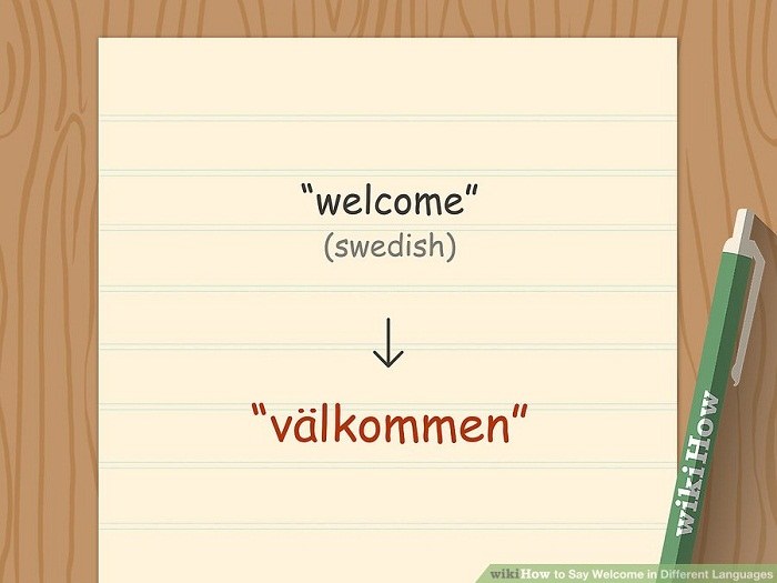 خوش آمد گفتن به زبان سوئدی