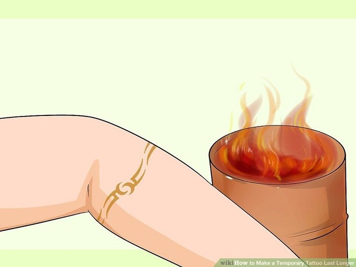 گرم نگه داشتن پوست هنگام خشک شدن خمیر حنا