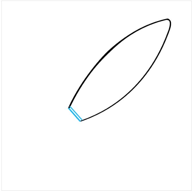 آموزش نقاشی موشک مرحله سوم