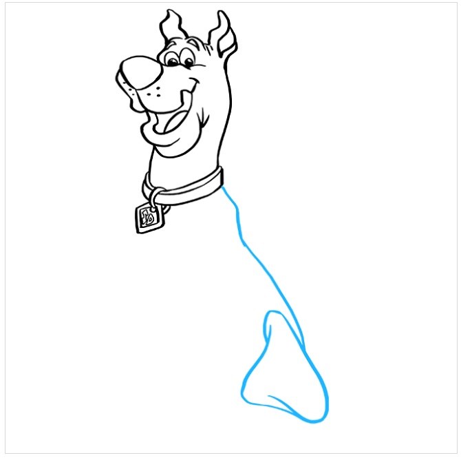 نقاشی گام به گام توله سگ مرحله چهارم