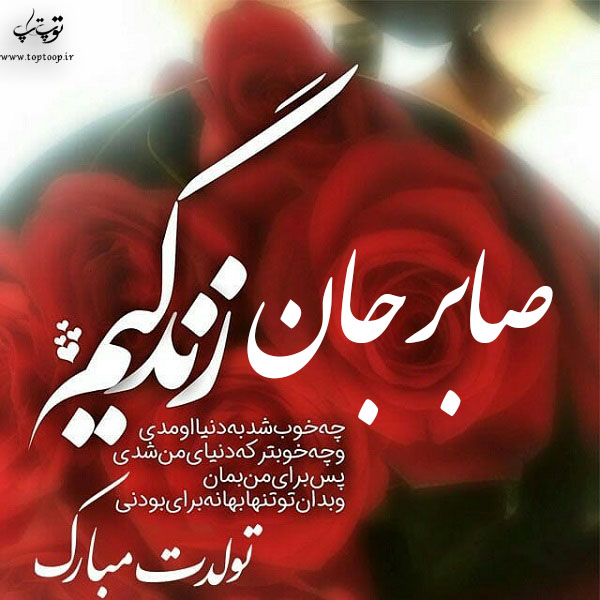 پروفایل تولدت مبارک صابر جون