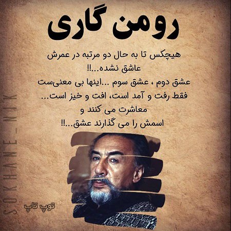 عکس نوشته سخنان بزرگان 2020 (رومن گاری)