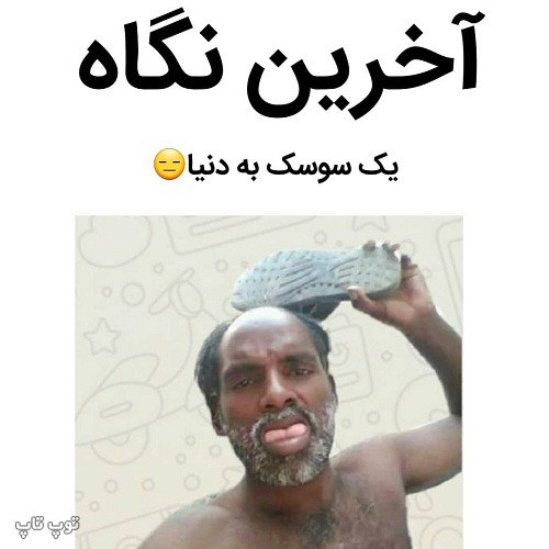 عکس نوشته خنده دار راجب سوسک