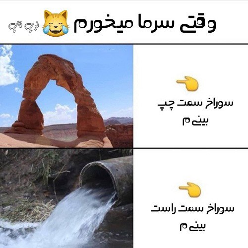 عکس نوشته خنده دار درباره سرماخوردگی