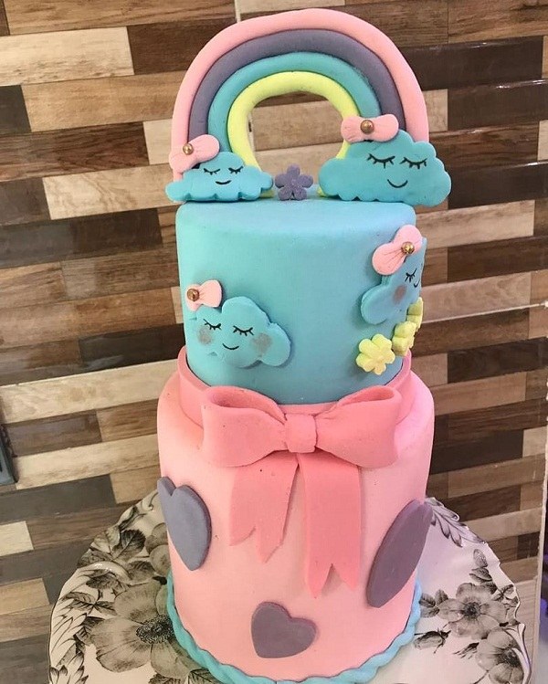عکس کیک تولد دخترانه با طرح های مختلف