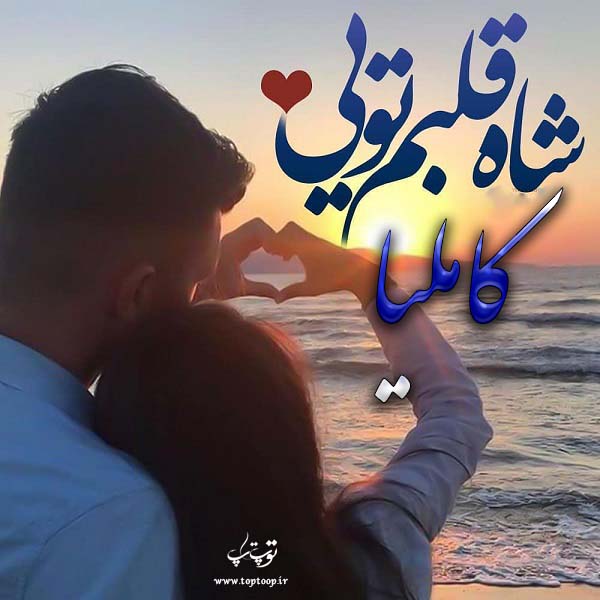 عکس نوشته با اسم کاملیا