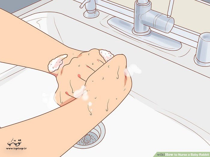 دست های خود را بشویید