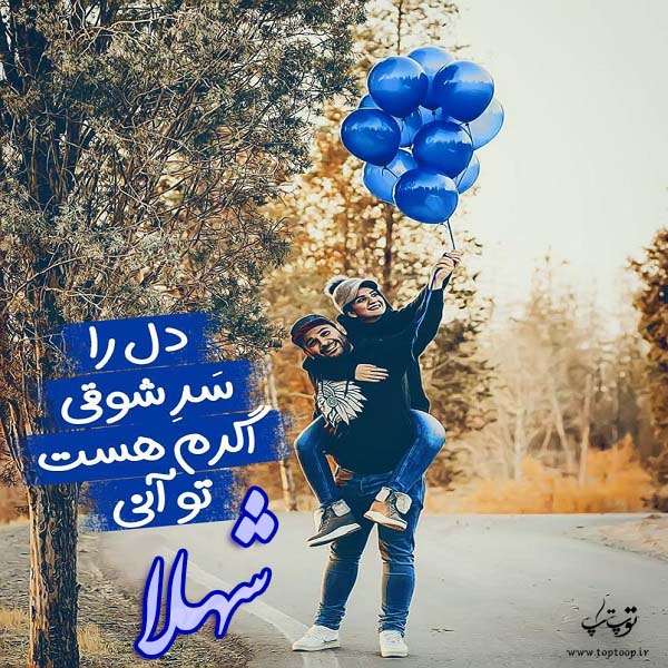 عکس نوشته اسم شهلا برای پروفایل