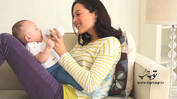 تعداد طبیعی آروغ نوزاد چند تاست ؟ تفاوت آروغ زدن در شیر مادر و شیشه شیر