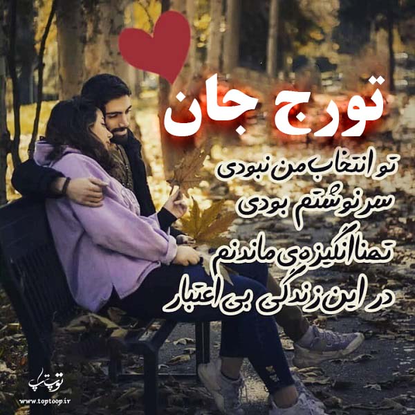 عکس نوشته نام تورج