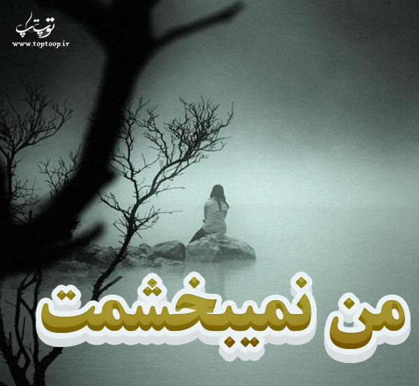 عکس نوشته من نمیبخشمت