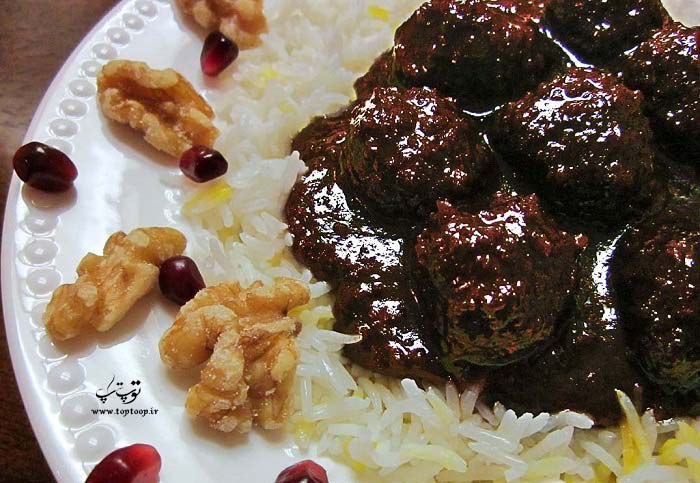 برای روغن انداختن فسنجان چه کنیم ، خاصیت خورشت فسنجان