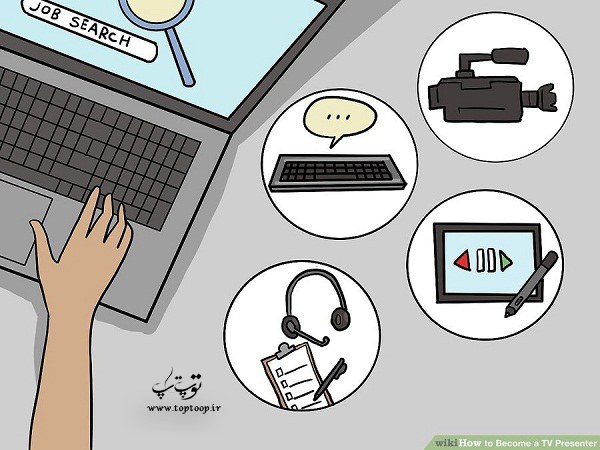 مجری تلویزیون شدن مجری تلویزیون شدن
