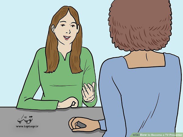تبدیل شدن به مجری تلویزیون تبدیل شدن به مجری تلویزیون