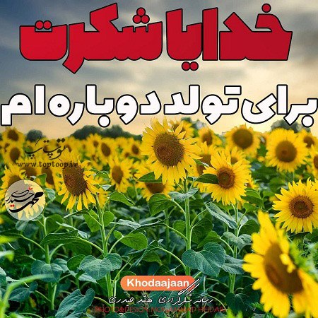 عکس پروفایل خدایا شکرت