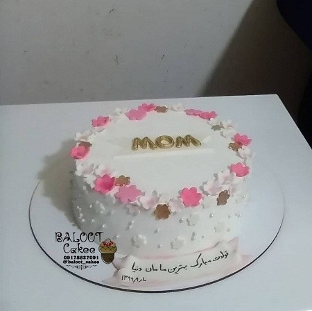 عکس کیک تولد mom