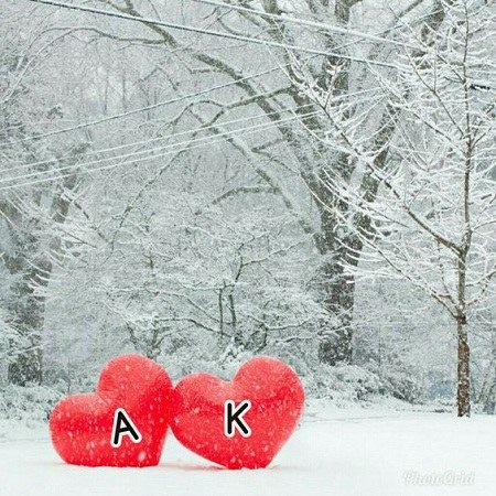 عکس حرف A و K