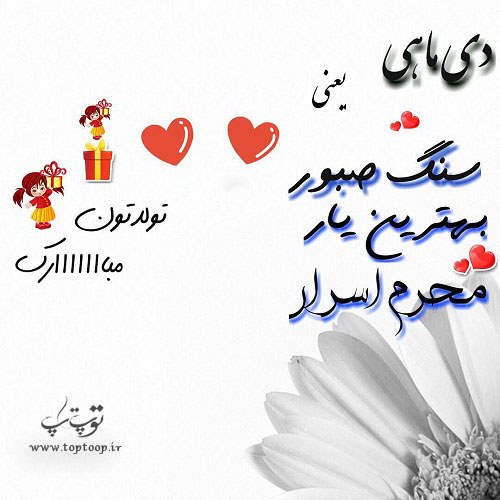 عکسهای تولد دی ماهی ها