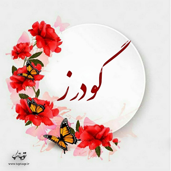 عکس نوشته از اسم گودرز